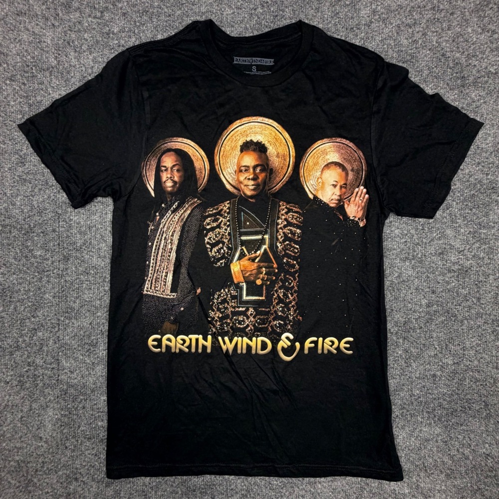 Earth Wind & Fire Sing A Song All Night Long Tour 2023 Graphic T-Shirt Men Small